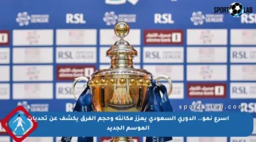 أسرع نمو.. الدوري السعودي يعزز مكانته وحجم الفرق يكشف عن تحديات الموسم الجديد
